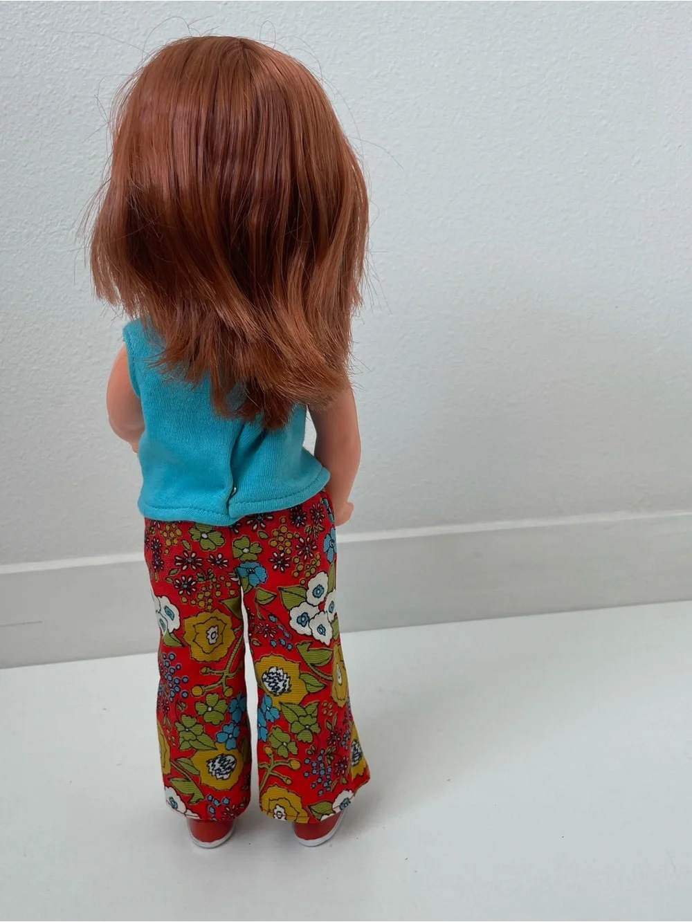 Mattel Vintage 1970 Doll Redhead Busy Becky original Cottagecore outfit